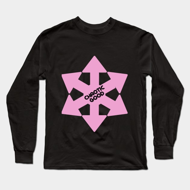 Chaotic star - chaotic good Long Sleeve T-Shirt by Quadrupel art